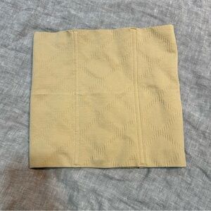 Bumpsuit The Support Compression Postpartum Waist Trainer Belly Band Beige Small